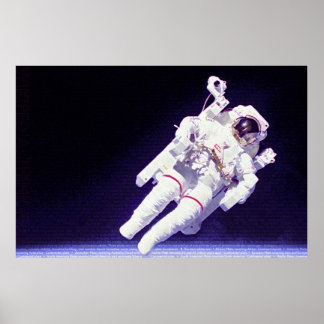 United States Astronaut Poster
