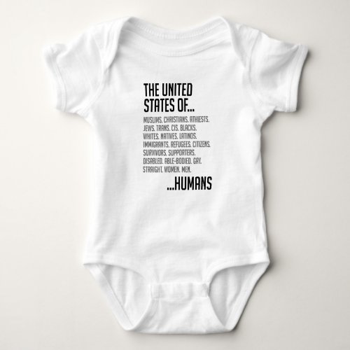 United States Baby Bodysuit