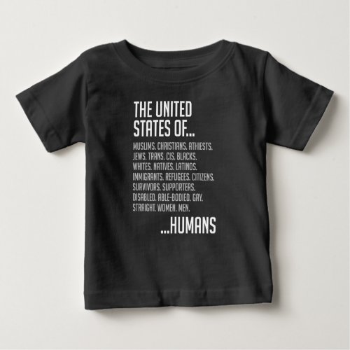 United States Baby Dark Jersey T_Shirt