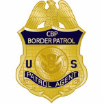 United States Border Patrol Badge Immigration Cutout<br><div class="desc">United States Border Patrol Badge Immigration insignia. Great gift for border patrol officer,  border patrol agent and border patrol veteran.</div>