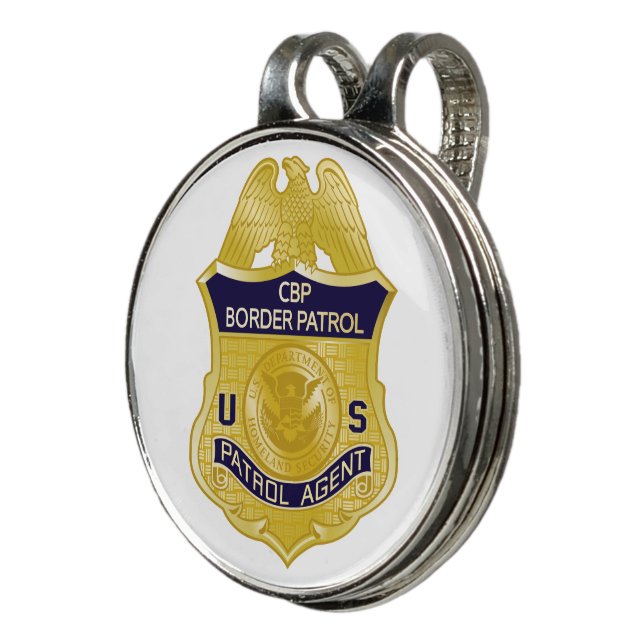 United States Border Patrol Badge Immigration Golf Hat Clip (3/4)