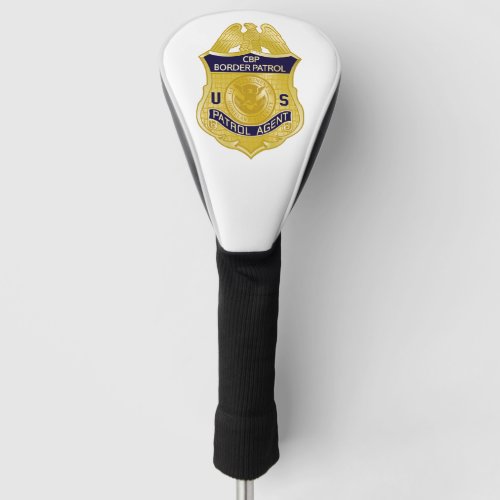 United States Border Patrol Badge Immigration Golf Head Cover