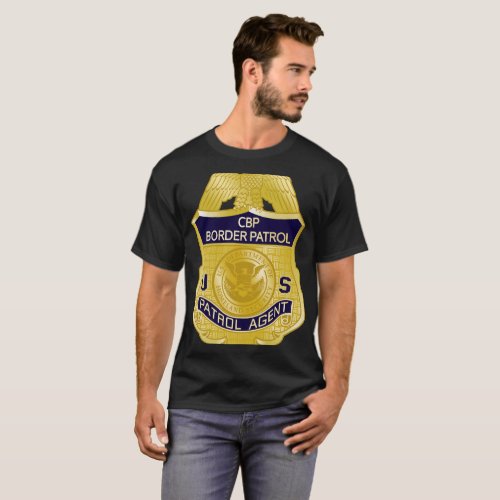 United States Border Patrol Badge Immigration T_Shirt