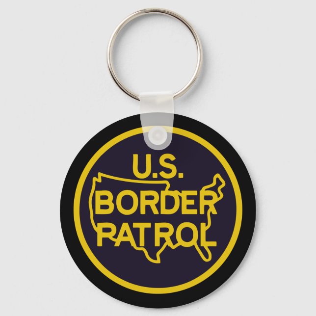 United States Border Patrol Keychain (Front)