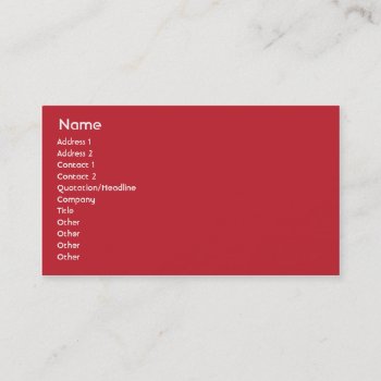 United States - Business Business Card by ZazzleProfileCards at Zazzle