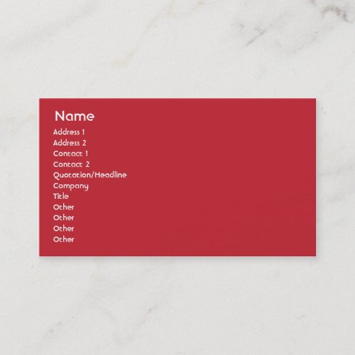 United States - Business Business Card Templates