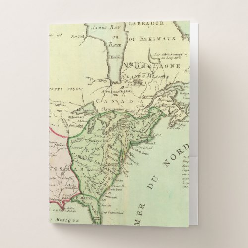 United States Canada 2 Pocket Folder