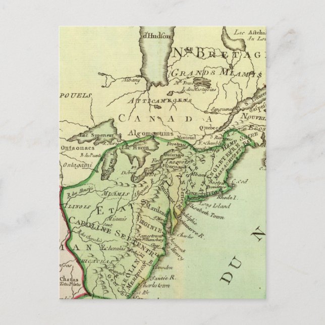 United States, Canada 2 Postcard (Front)