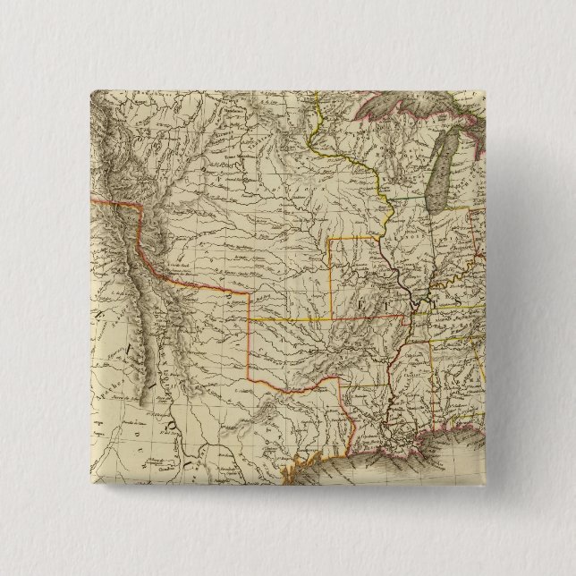 United States, Canada Button (Front)