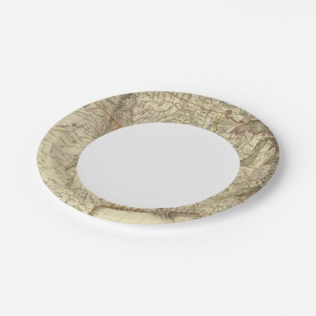 United States, Canada Paper Plates (Angled)