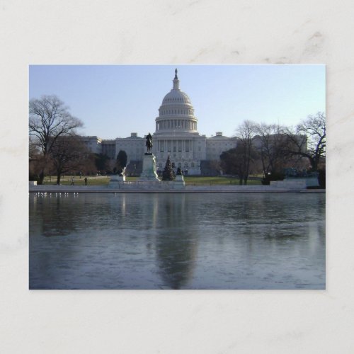 United States Capitol Building Postcard