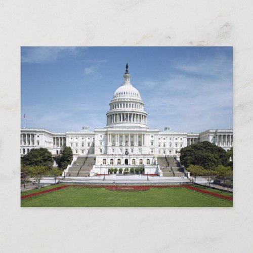 United States Capitol Building Postcard