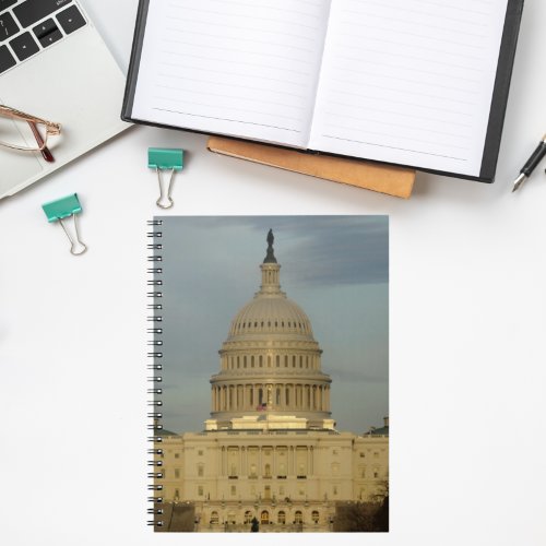 United States Capitol Building Washington DC Notebook