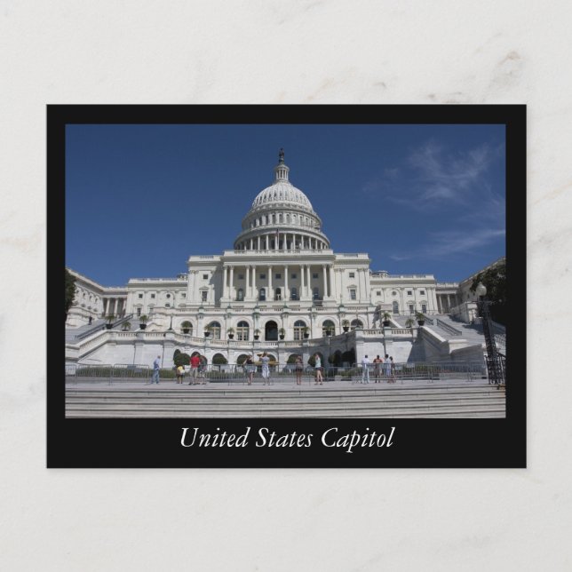 United States Capitol Postcard (Front)