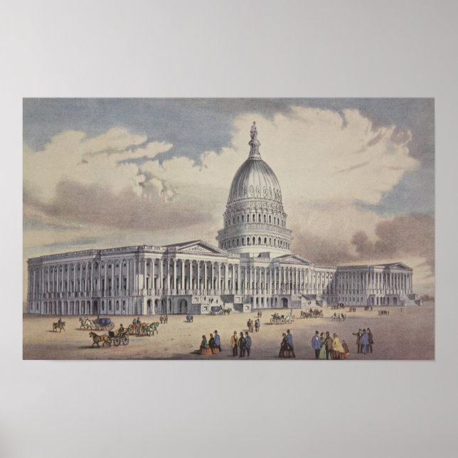 United States Capitol Washinton DC Poster (Front)