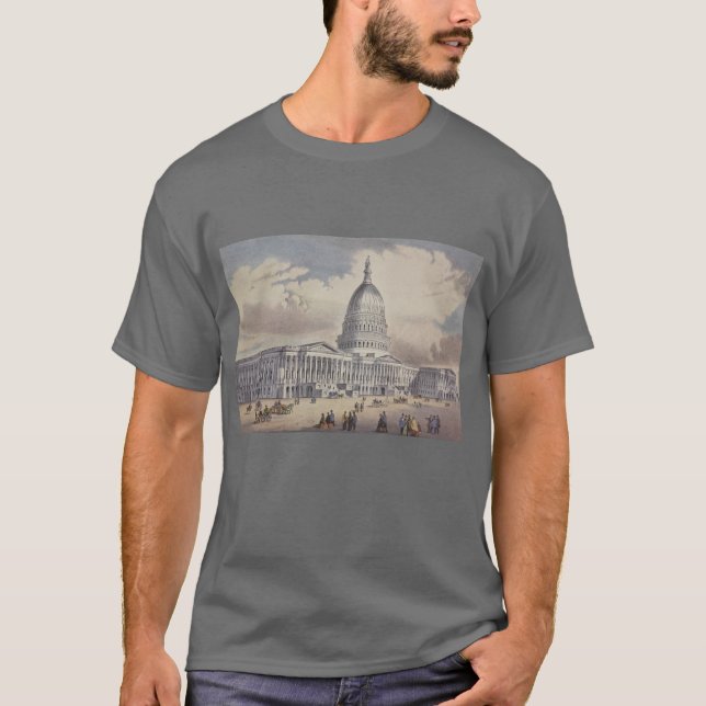 United States Capitol Washinton DC T-Shirt (Front)