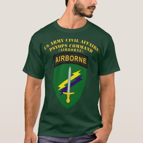 United States Civil Affairs and Psychological Oper T_Shirt