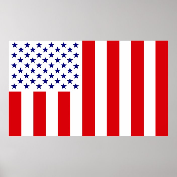 United States Civilian Flag of Peace Poster | Zazzle.com