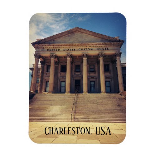 United States Custom House Charleston USA Magnet