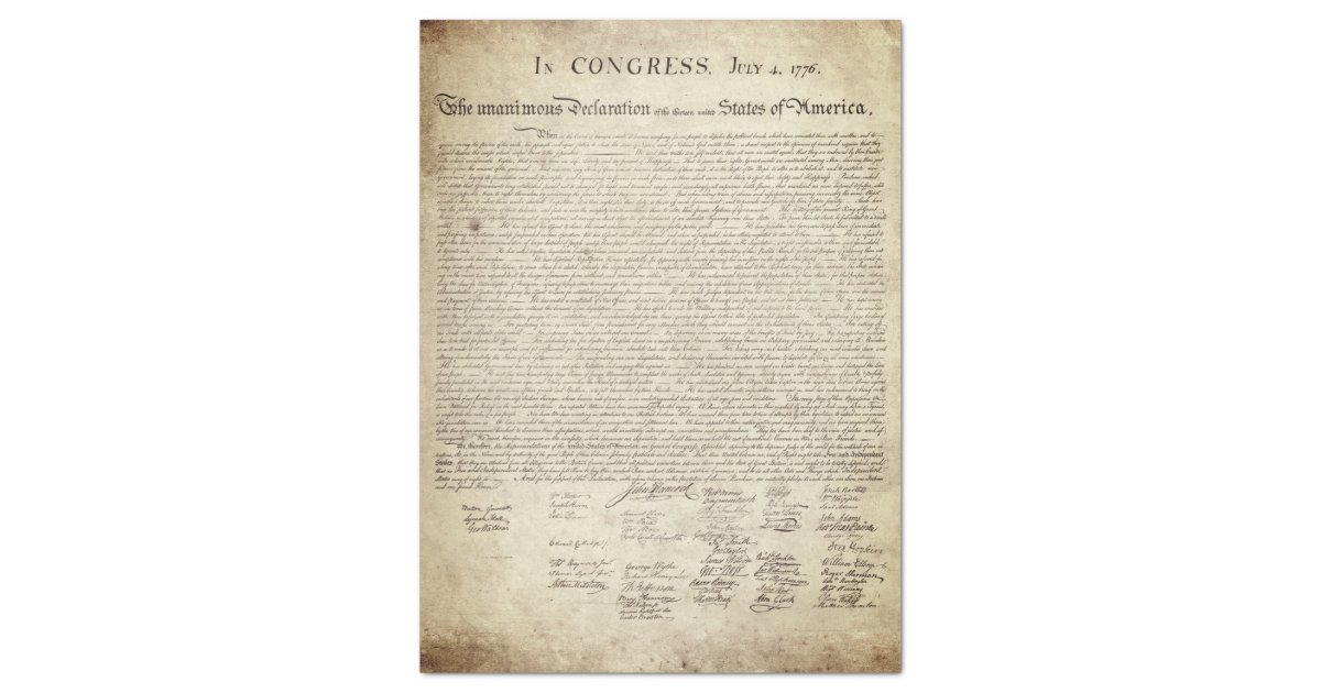 Declaration of Independence (1776)