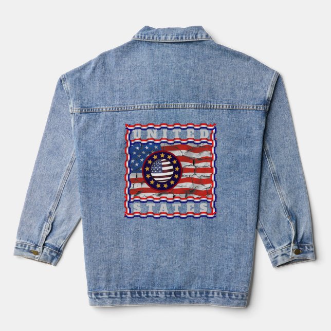 United States Denim Jacket (Back)