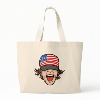 United States Fan Canvas Bag