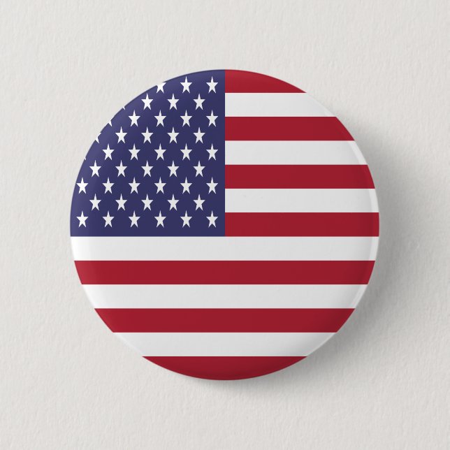 United States Flag Button (Front)