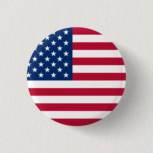 United States Flag Button (Front)