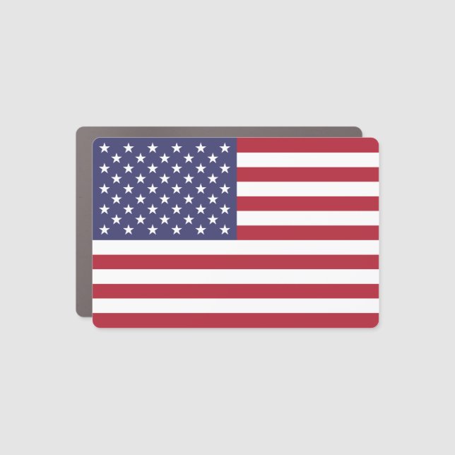 United States Flag Car Magnet (Front)