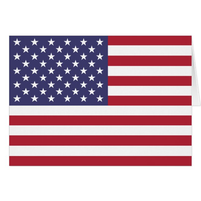 United States Flag Cards (Front Horizontal)