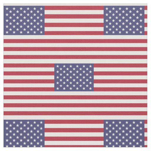 United States Flag Fabric