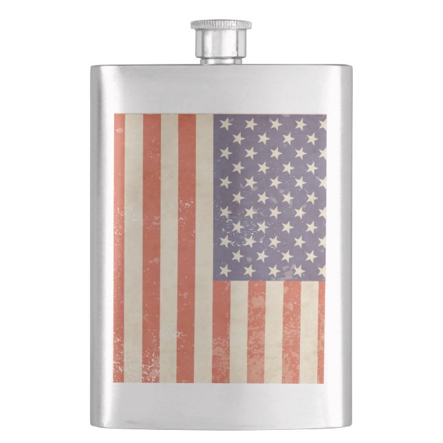 UNITED STATES FLAG FLASK (Front)