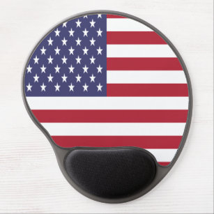 United States Flag Gel Mouse Pad