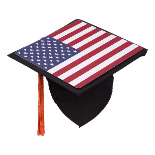 United States Flag Graduation Cap Topper