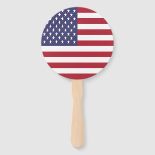 United States Flag Hand Fan