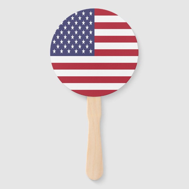 United States Flag Hand Fan (Front)