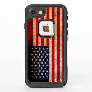 United States Flag in Grunge