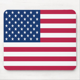 United States Flag Independence Day Mouse Pad