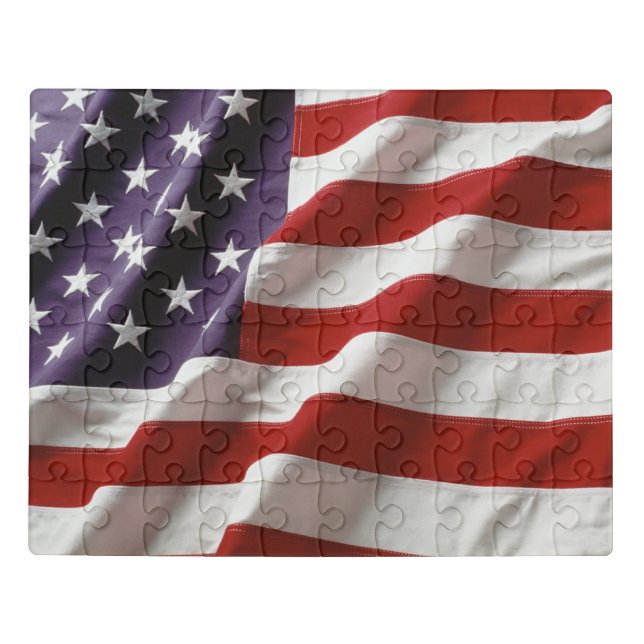 United States Flag Jigsaw Puzzle (Puzzle Horizontal)