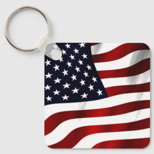 UNITED STATES FLAG KEYCHAIN