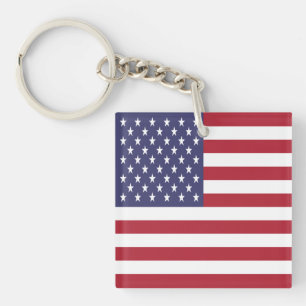 United States Flag Keychain
