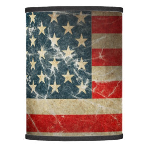 UNITED STATES FLAG LAMP SHADE
