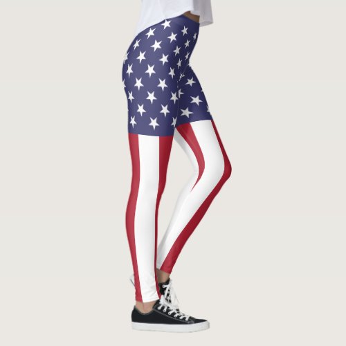 United States Flag Leggings