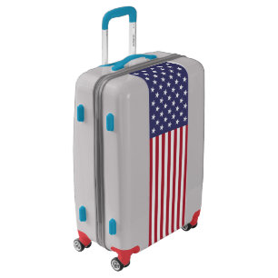 United States Flag Luggage
