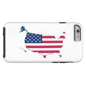 United States Flag-Map Case-Mate iPhone Case