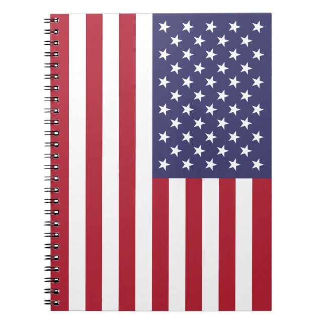 United States Flag Notebook (Front)