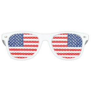 United States Flag Retro Sunglasses