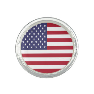 United States Flag Ring