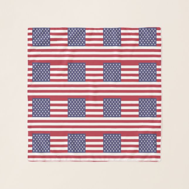 United States Flag Scarf (Front)