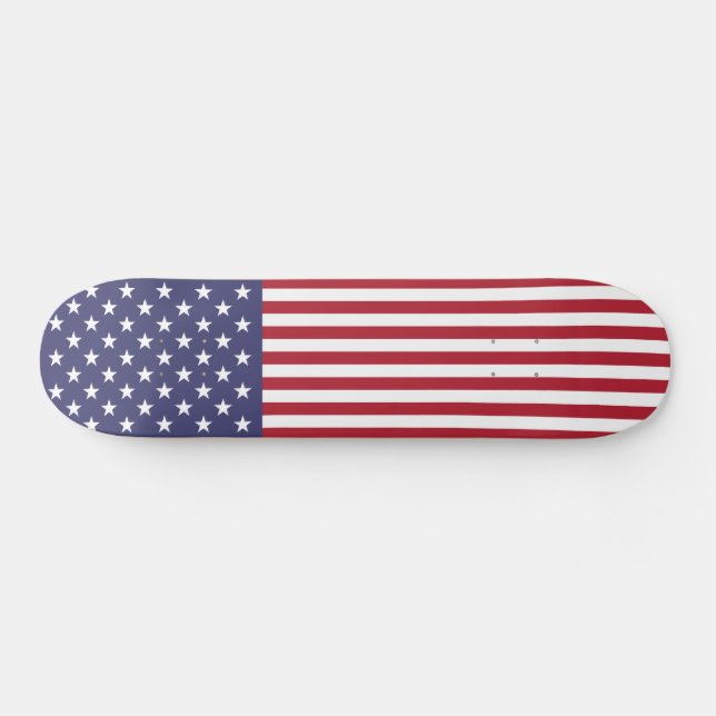 United States Flag Skateboard (Horz)